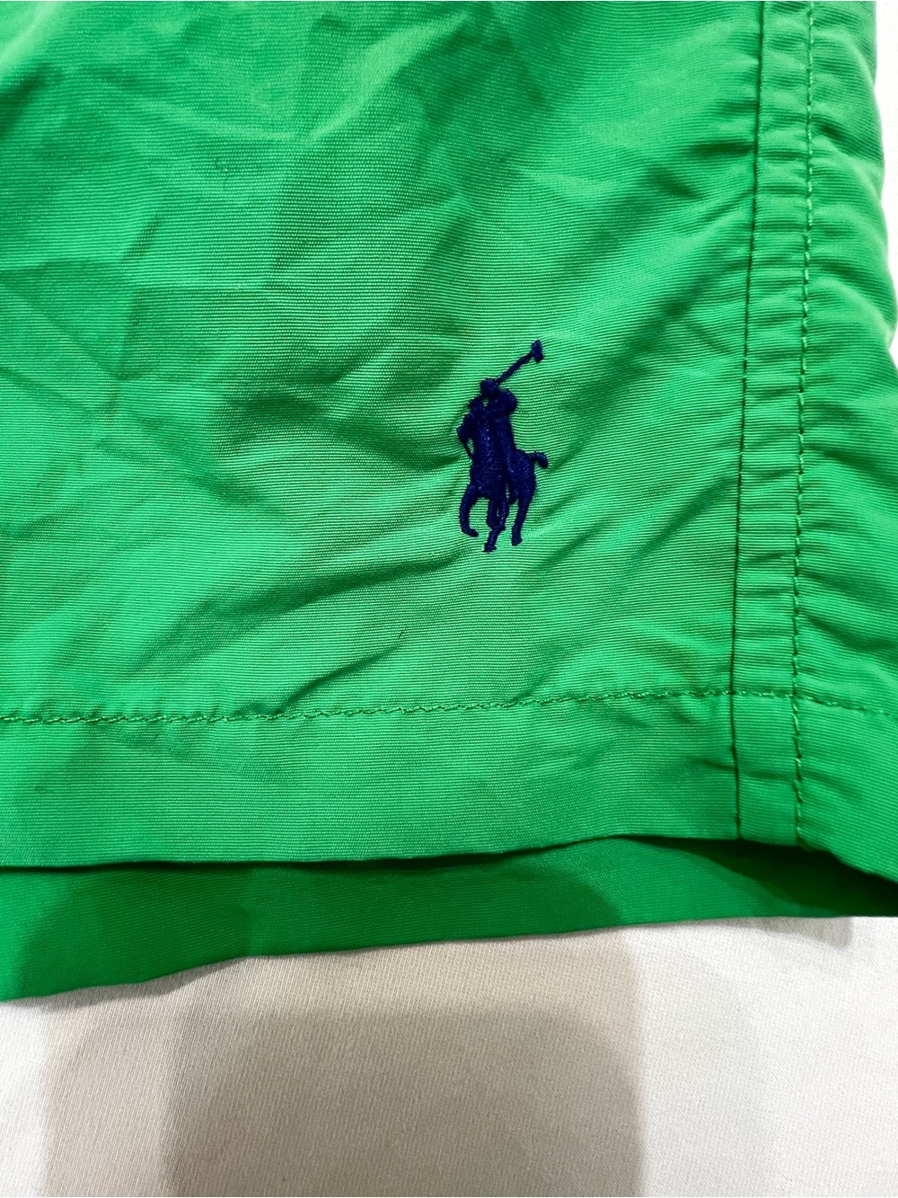 Polo by Ralph Lauren Green Swim Trunks Preppy Size XL - Picture 8 of 15